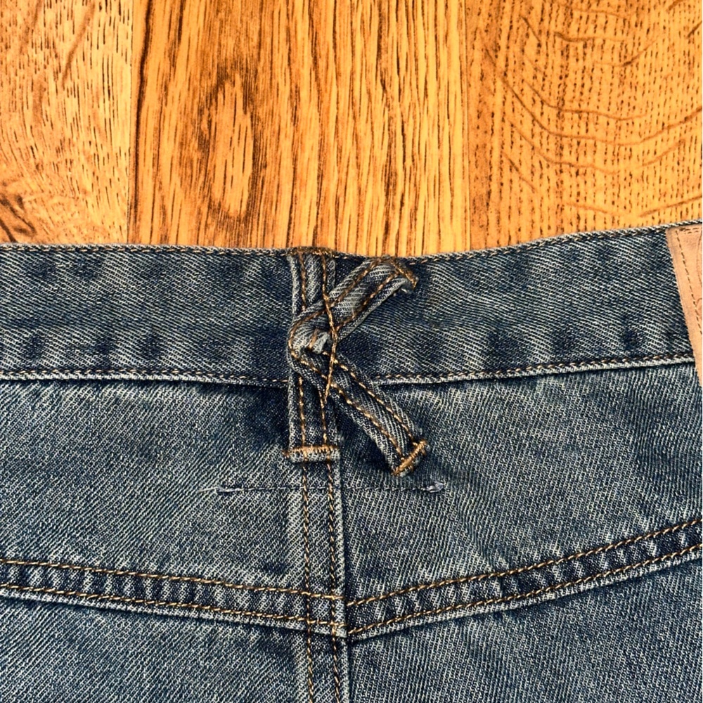 KID SUPER Kidsuper Face Patchwork Baggy Jorts Shorts Light Wash MEDIUM 34 Waist - Picture 10 of 13